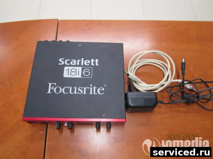 Звуковые карты Focusrite scarlett 18i6