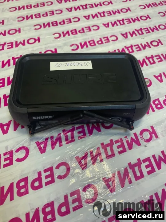 Звуковые карты Shure pgx4