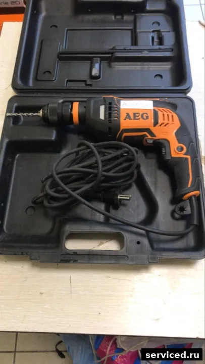 Дрель AEG SBE 750RE